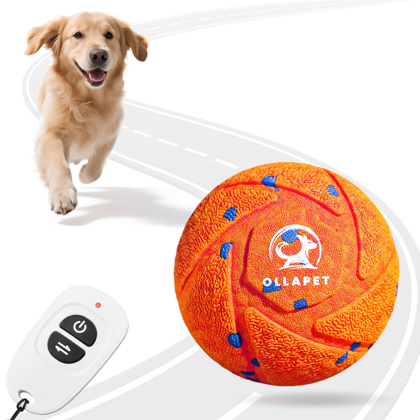 Ollapet Smart Interactive Dog Toy Ball