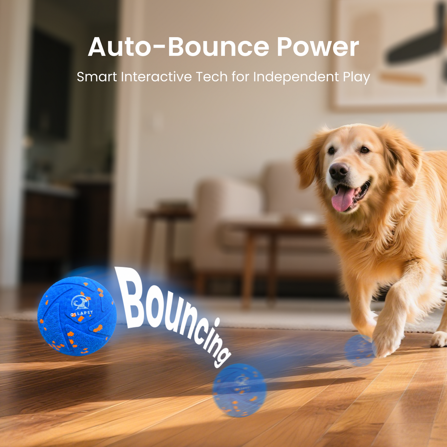 Ollapet Smart Interactive Dog Toy Ball